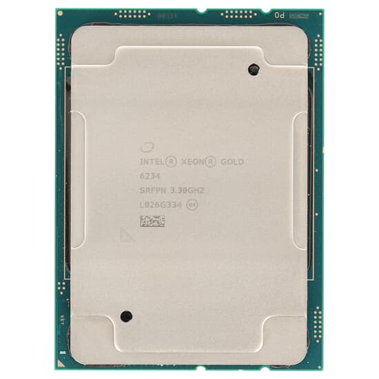 Intel Xeon Gold 6234 8-Core 3,3GHz 27,5MB 130W FCLGA3647 - SRFPN