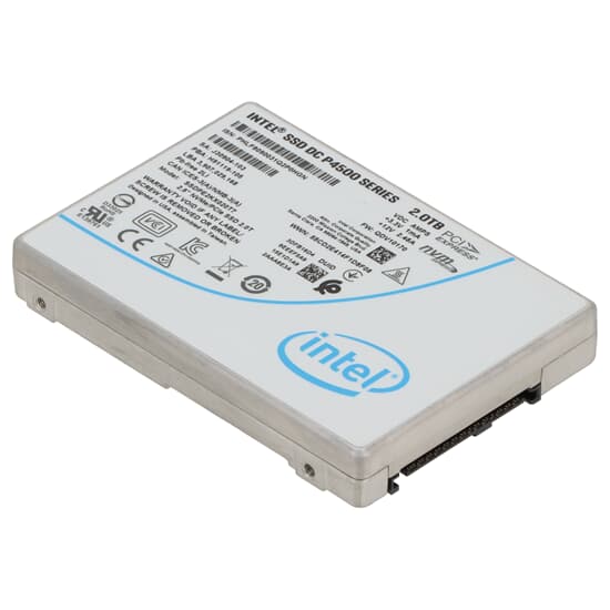 Intel NVME-SSD DC P4500 2TB PCI-E x4 2,5" - SSDPE2KX020T7