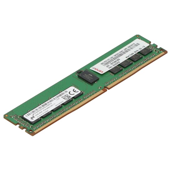 Lenovo DDR4-RAM 16GB PC4-2666V ECC RDIMM 2R 01DE973  MTA18ASF2G72PDZ-2G6