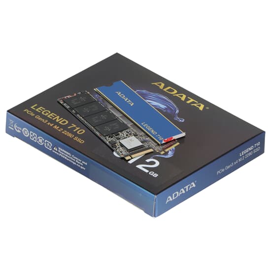 ADATA NVMe-SSD LEGEND 710 512GB PCIe Gen3 x4 M.2 2280 - ALEG-710-512GCS NEU