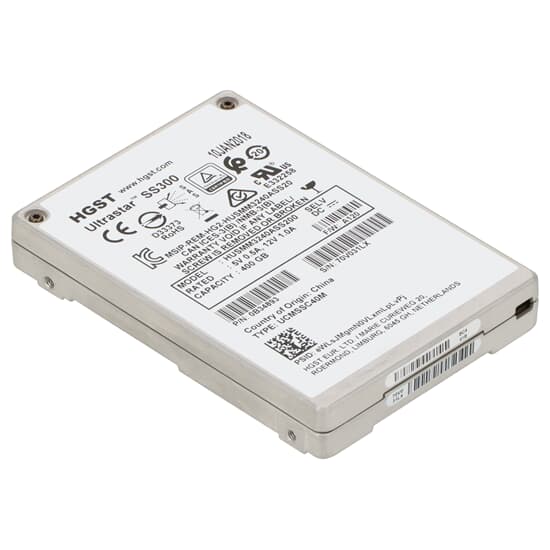 Hitachi Ultrastar SS300 SAS-SSD 400GB SAS 12G SFF 2,5" - HUSMM3240ASS200