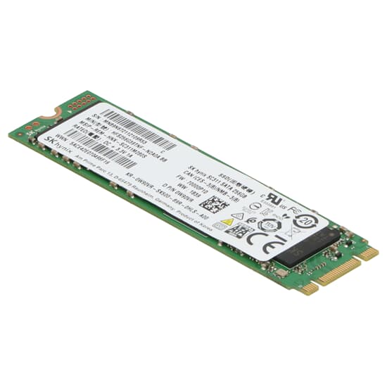 Dell SATA-SSD SC311 256GB SATA 6G M.2 2280 - W90VR