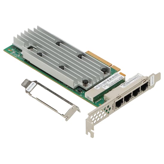 Lenovo ThinkSystem QL41134 10Gb 4-Port Base-T PCIe Ethernet Adapter - 01KR584
