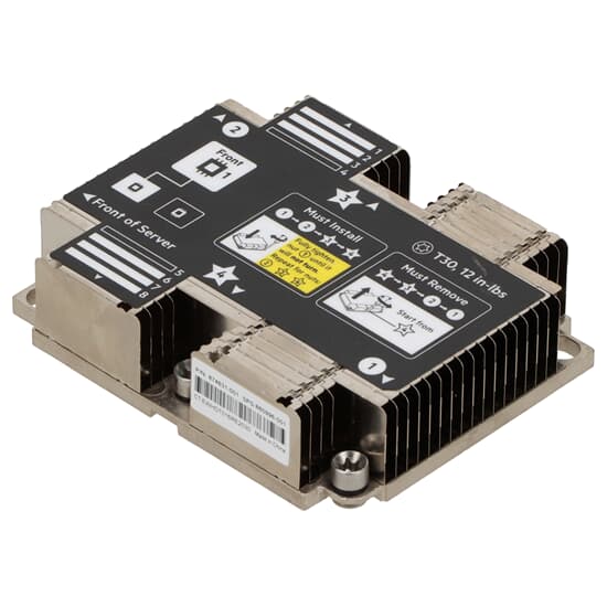 HPE CPU Heatsink ProLiant XL450 Gen10 Front 26 fin - 880996-001