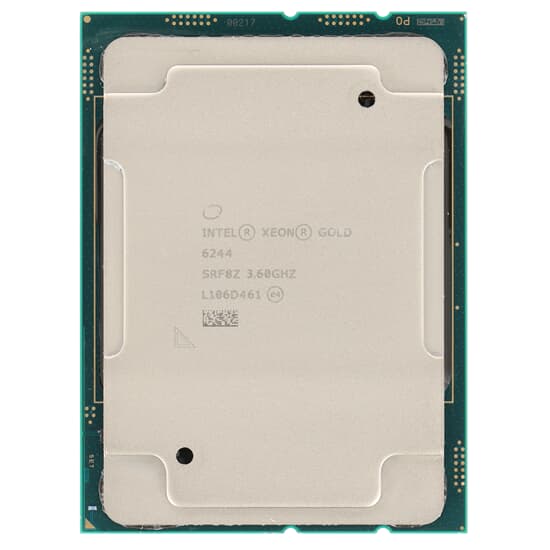 Intel CPU Xeon Gold 6244 8-Core 3,6GHz 24,75MB 150W FCLGA3647 - SRF8Z