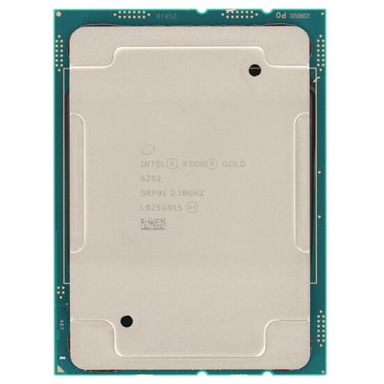 Intel CPU Xeon Gold 6252 24-Core 2,1GHz 35,75 MB 150W FCLGA3647 - SRF91
