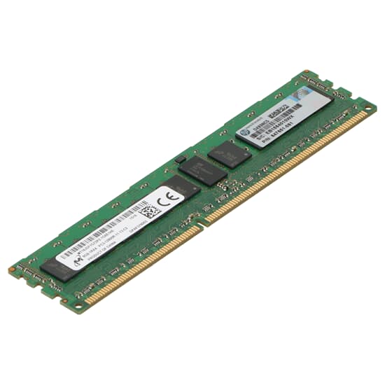 HP DDR3-RAM 8GB PC3-12800R ECC 1R - 647651-081 MT18JSF1G72PZ-1G6