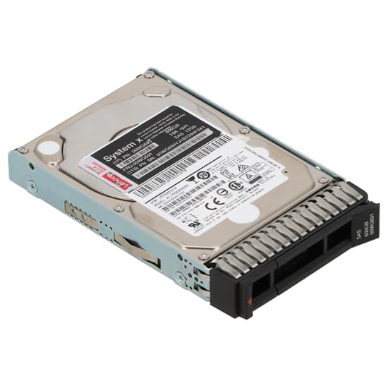 Lenovo SAS-Festplatte 600GB 10k SAS 12G SFF - 00WG691 00WG690