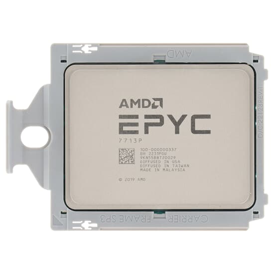 AMD CPU EPYC 7713P 64-Core 2GHz 256MB L3 225W SP3 - 100-000000337
