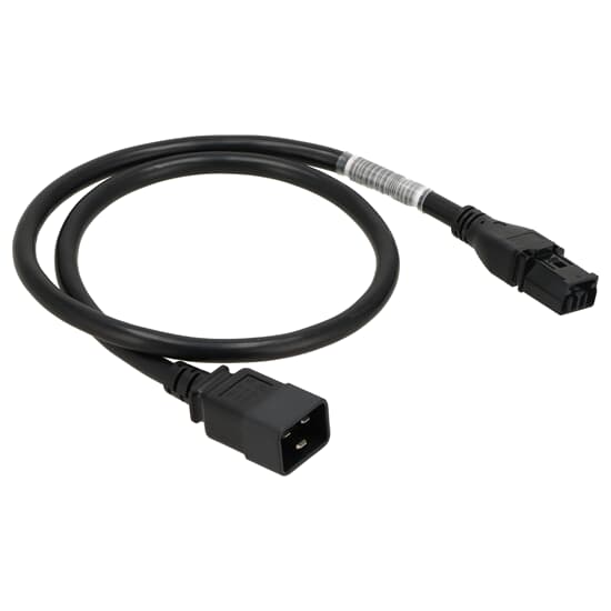 HPE SDG300 - C20 250V 16Amp Black 1m Jumper Cord - P24675-B21