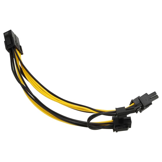 Hsthe Sea GPU Power Cable 20cm 8-pin to 2x 6+2-pin für K80 M40 M60 P40 0P100 NEU