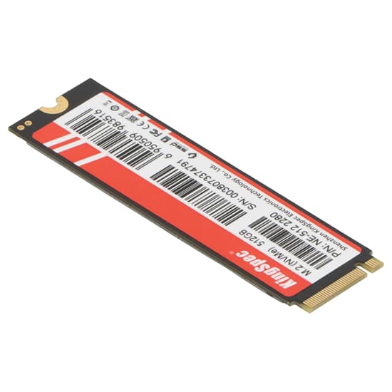 KingSpec NE Series 512GB M.2 2280 PCIe 3.0 x4 NVMe-SSD - NE-512 NEU