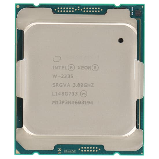 Intel Xeon W-2235 CPU 6-Core 3,8GHz 8,25MB 130W FCLGA2066 - SRGVA