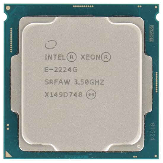 Intel Xeon E-2224G CPU 4-Core 3.5 GHz 8M 8 GT/s Socket 1151 - SRFAW