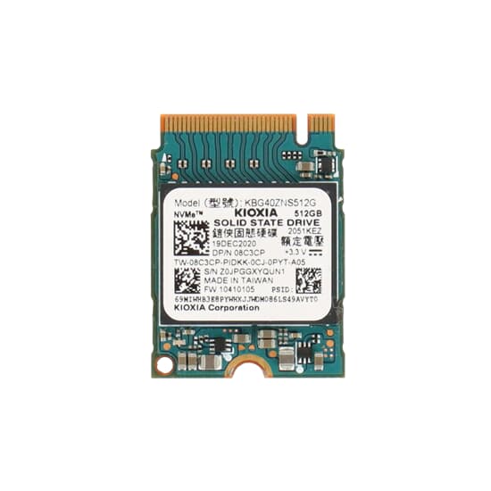 Dell BG4 512GB M.2 2230 PCIe 3.0 x4 NVMe SSD - 8C3CP KBG40ZNS512G