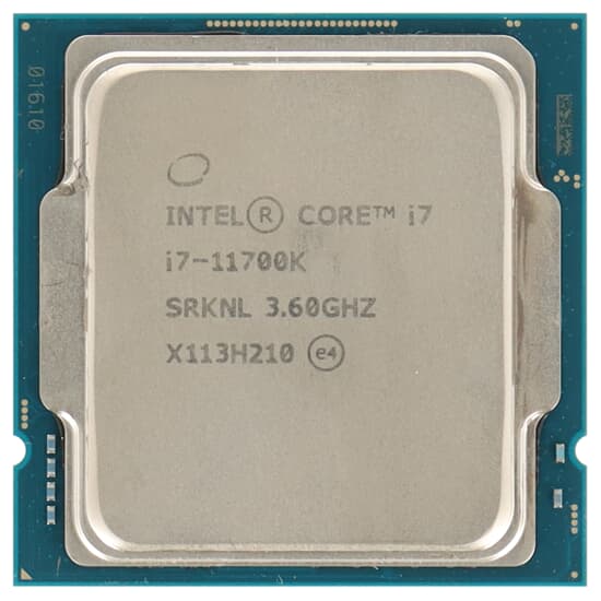 Intel Core i7-11700K CPU 8-Core 3,6GHz 16MB 125W FCLGA1200 - SRKNL