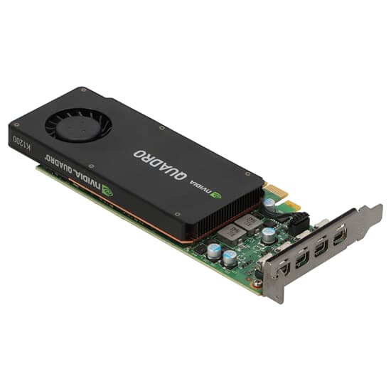 Lenovo Quadro K1200 Grafikkarte 4GB 4x mDP PCI-e LP - 00FC871