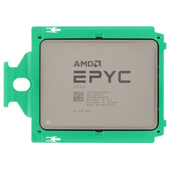 AMD EPYC 7502 CPU 32-Core 2,5GHz 128MB L3 180W SP3 - 100-000000054