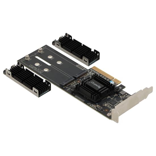Synology PCIe SSD-Adapterkarte Dual M.2 PCIe 2.0 x8 - M2D18