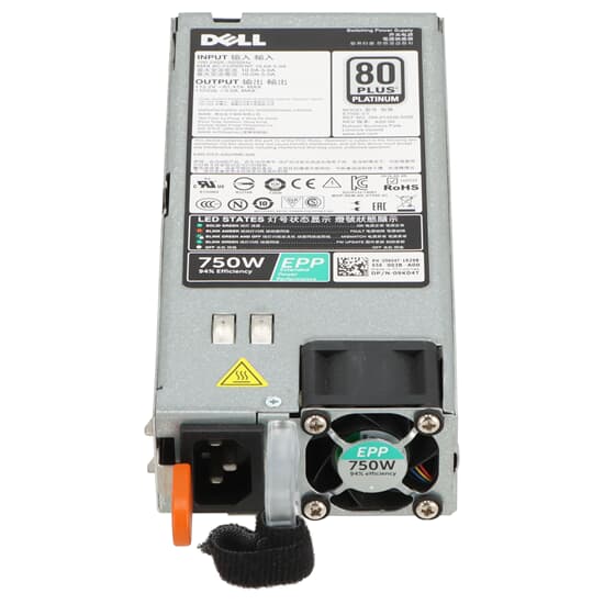 Dell 750W Platinum Server-Netzteil PowerEdge R740xd - 9K04T