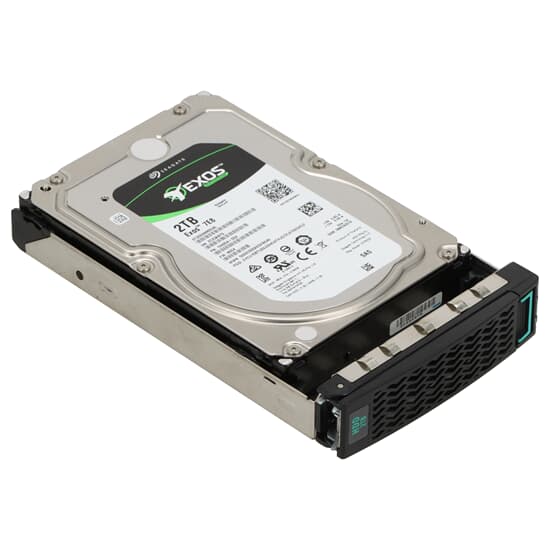 HPE Nimble Storage EXOS 7E8 2TB 7,2k 12G SAS-Festplatte 3,5" LFF - ST2000NM0045 Q8D74A
