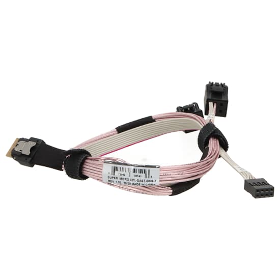 Supermicro SAS Slimline SFF-8654 x8 auf 2x MiniSAS HD SFF-8643 48cm SAS/SATA-Backplane CBL-SAST-0846-1
