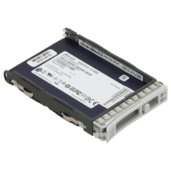 Cisco 5200 ECO 960GB 6G 512e 2.5" SFF SATA SSD - UCS-SD480G61X-EV MTFDDAK960TDC