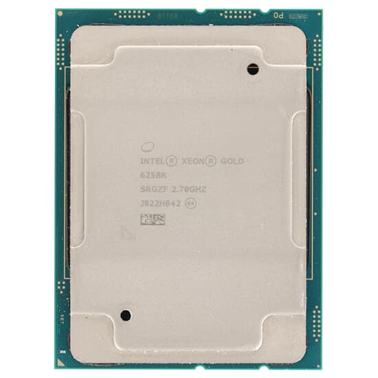 Intel Xeon Gold 6258R CPU 28-Core 2,7GHz 38,5 MB 205W FCLGA3647 - SRGZF