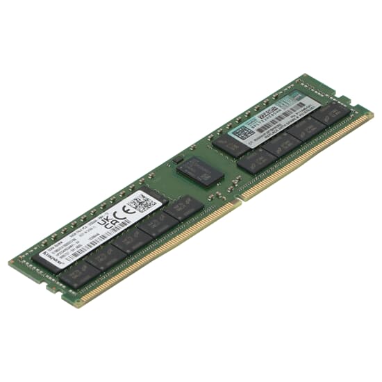 HPE 64GB PC4-3200AA DDR4 RAM ECC RDIMM SM 2R - P21676-001 P06035-B21 HP32D4R2D4MFI-64