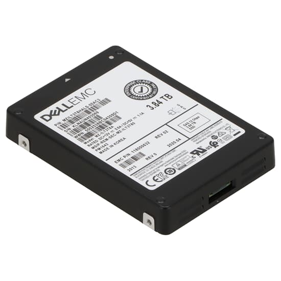 Dell PM1643 3,84TB 12G 520 2,5" SAS SSD - 118000632 MZILT3T8HALS-00AC3