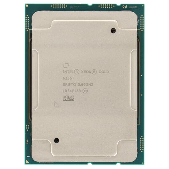 Intel Xeon Gold 6256 CPU 12-core 3.6 GHz 33 MB 205 W FCLGA3647 – SRGTQ