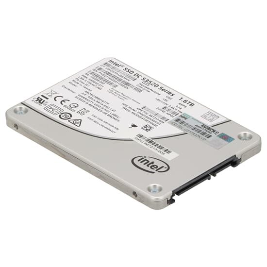 HPE DC S3520 1.6TB 6G RI 2.5" SFF SATA SSD - 867213-005 VK001600GWCNT SSDSC2BB016T7P