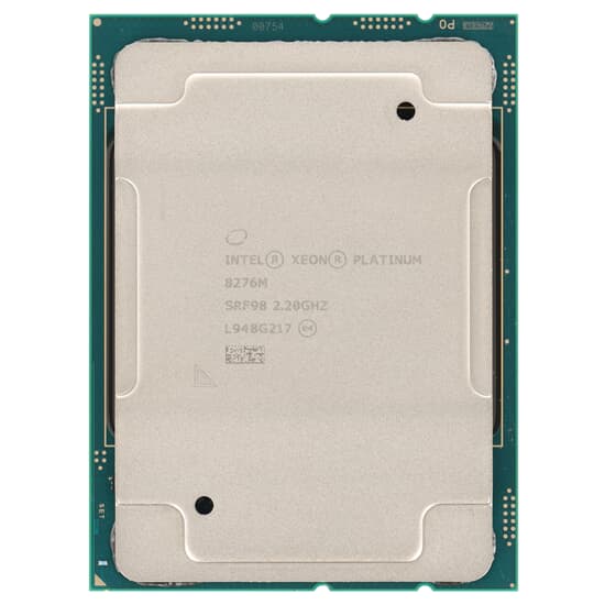 Intel Xeon Platinum 8276M CPU 28-Core 2,2GHz 38,5MB 165W FCLGA3647 - SRF98