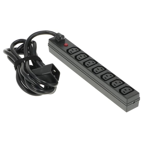 HP Modular PDU Extension Bar HSTNR-PS03 16A C20 - 7x C13 w/o Brackets - 417585-001 411273-002