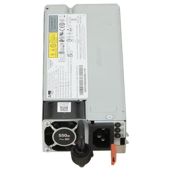 Lenovo 550W Platinum Server Netzteil ThinkSystem - 02YF622