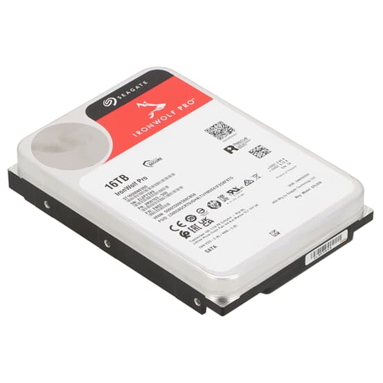 Seagate Ironwolf Pro 16TB 6G 512e 7.2k 3.5" SATA hard drive - ST16000NE000 2RW103-500