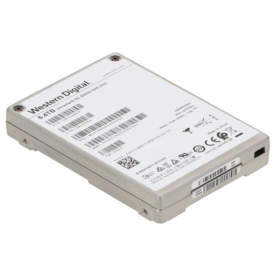 Western Digital DC SS530 6,4TB 12G RI 512e 2,5" SAS-SSD - WUSTR6464ASS200
