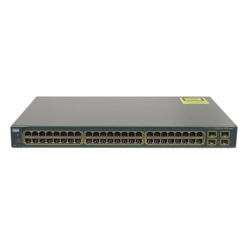 Cisco Catalyst 3560 48+4 Gigabit - WS-C3560-48TS-S | GEKKO