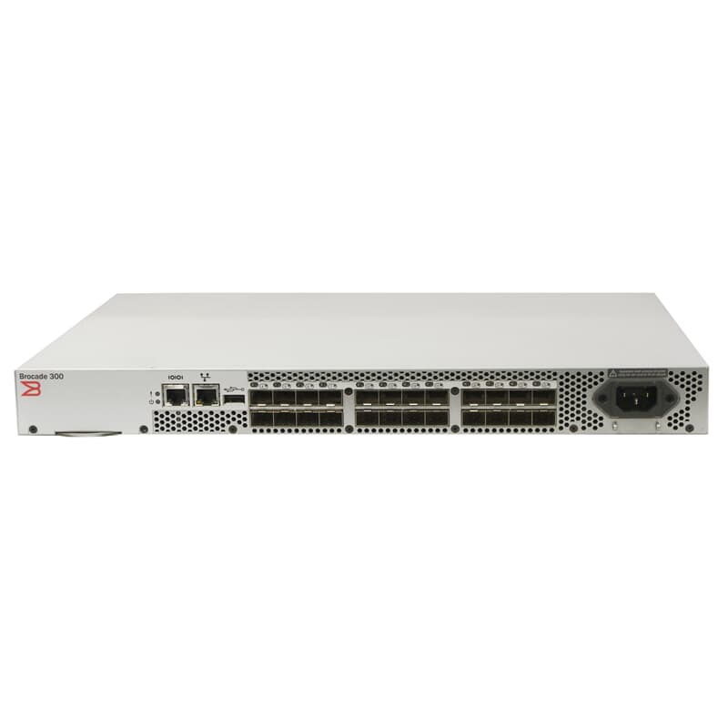Fujitsu Brocade 300 SAN Switch 8 24 8 Active Ports GEKKO