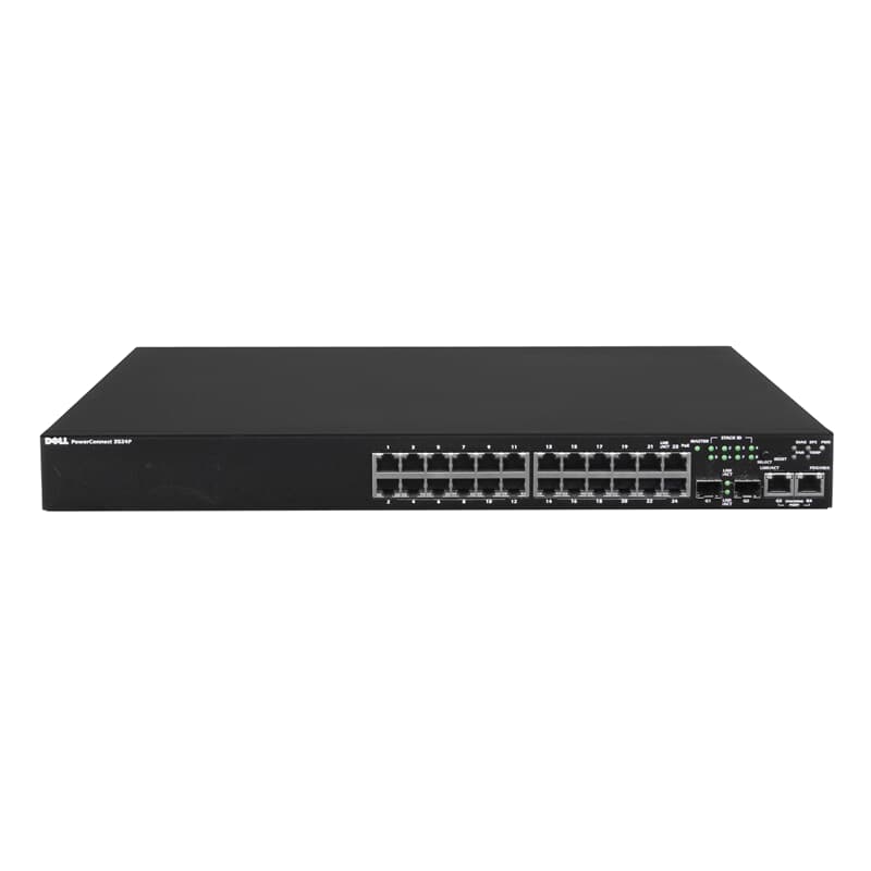 Dell PowerConnect 3524P 24x 100Mbit PoE + 2x SFP GEKKO