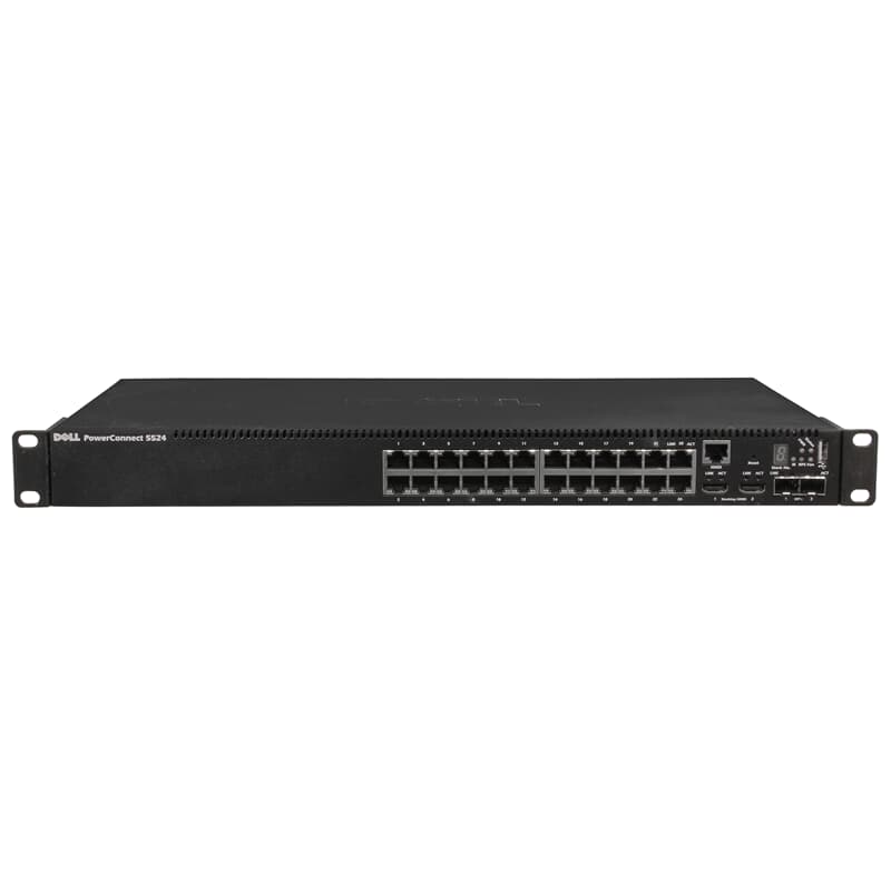 Dell PowerConnect 5524 24x 1Gbit 2x SFP+ 10Gbit - 2GPFC | GEKKO