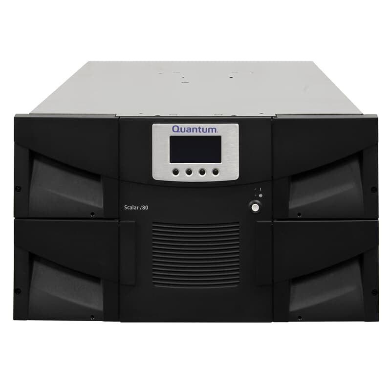 Quantum Tape Library Scalar i80 6U Chassis 2x PSU 80 GEKKO