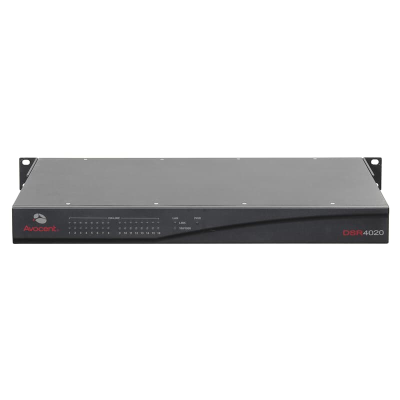 Avocent IP Server Console Switch KVM DSR4020 4x1x16 GEKKO