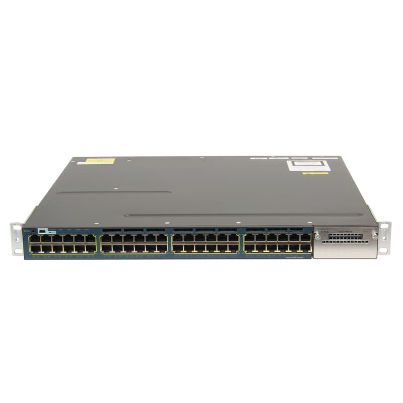 Cisco Catalyst 3560 Switch 48x 1Gbit IP Base 1x PSU GEKKO