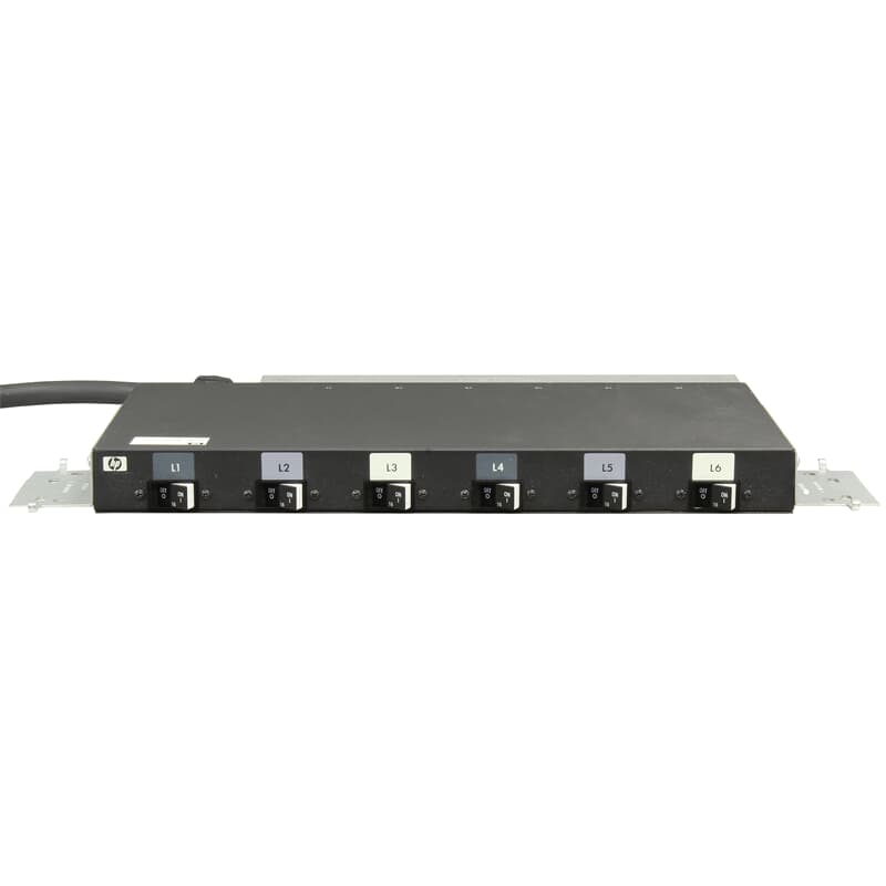 HP Basic Modular Power Distribution Unit 32A 6x C19 w/ 0U Bracket