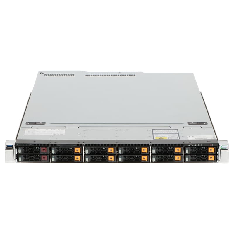 Supermicro CSE-119U Server<br>2x AMD EPYC 7542 2x 32-Core 3,4GHz<br>256GB RAM 12x NVMe SFF