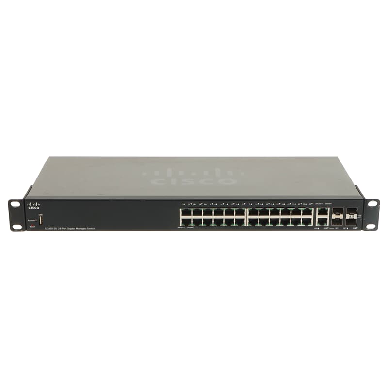 Cisco SG350-28 Managed Switch