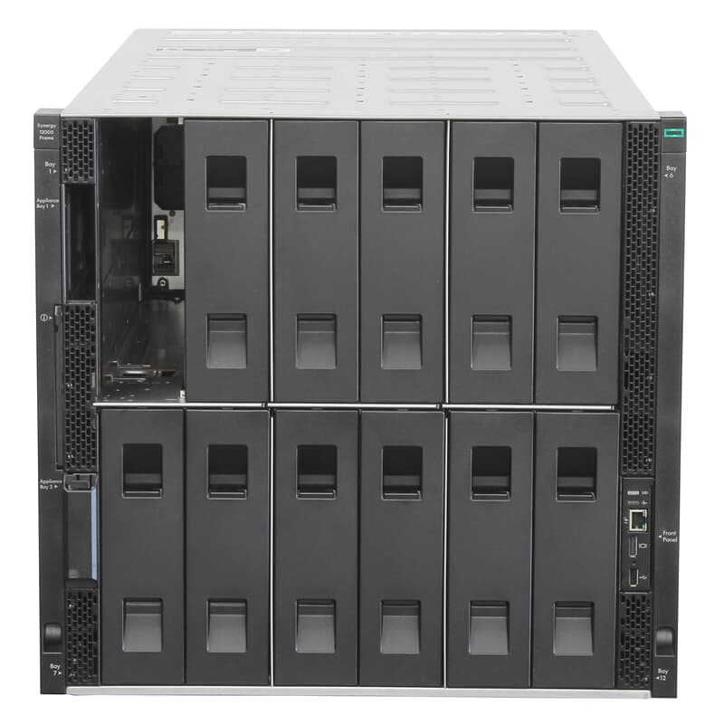 HPE Blade Enclosure Synergy 12000<br>CTO Frame w/ 10x FAN 1x FLM