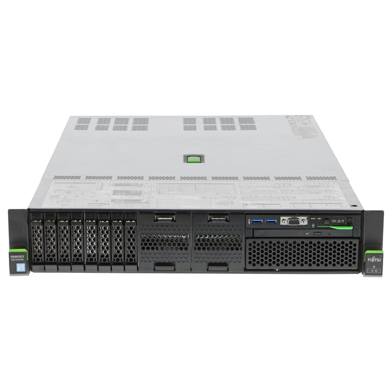 Fujitsu Server Primergy RX2540 M4<br>2x 16C Xeon Gold 6130 2,1GHz<br>256GB RAM 8xSFF EP420