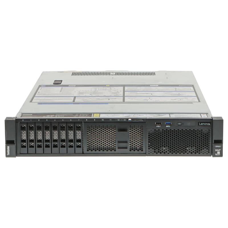 Lenovo ThinkSystem SR650 Server<br>2x Xeon Silver 4114 12-Core 2,2GHz<br>1TB RAM,  8x SFF / 2,5